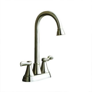 AquaSource Brushed Nickel 2 Handle Bar Faucet