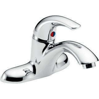 Delta Chrome 1 Handle Bathroom Sink Faucet