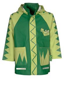 Playshoes   KROKODIL   Waterproof jacket   green