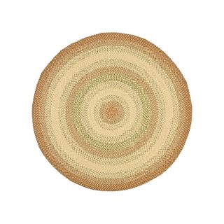 Safavieh Cottage 8 ft x 8 ft Round Multicolor Transitional Indoor/Outdoor Area Rug