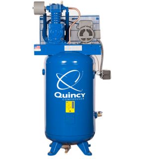 Quincy Compressor 5 HP 80 Gallon Two Stage Electric Air Compressor