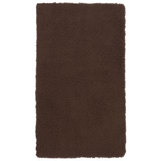 Shaw Living 30 in x 46 in Coffee Wooly Bully Accent Rug