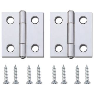 Gatehouse 1 1/2 in Zinc Plated Entry Door Hinge
