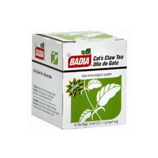 Badia Spices inc Tea, Cat Claws, Bag, 10 count (Pack of 10)  Grocery & Gourmet Food