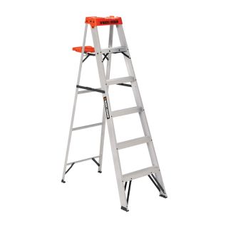 BLACK & DECKER 6 ft Aluminum 250 lb Type I Step Ladder