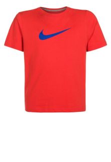 Nike Performance   BIG SWOOSH   Print T shirt   red