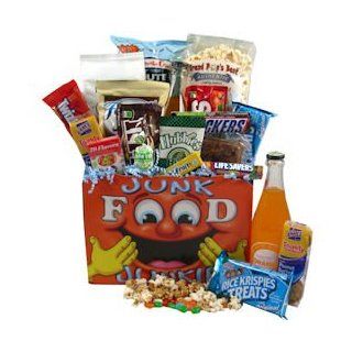 Junk Food Junkie Gift Basket  Gourmet Snacks And Hors Doeuvres Gifts  Grocery & Gourmet Food