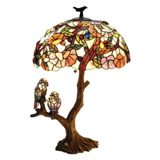 Chloe Lighting 29 in 3 Way Switch Tiffany Style Indoor Table Lamp with Glass Shade