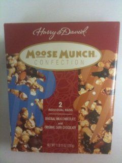 Harry & David Moose Munch   2 Bags (1 Lb 12 oz)  Caramel Candy  Grocery & Gourmet Food
