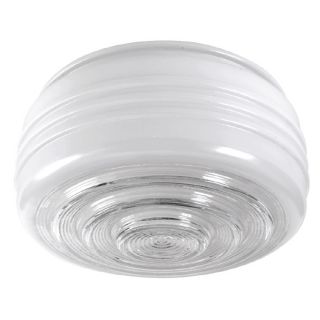 Litex 6 Clear/White Drum Glass