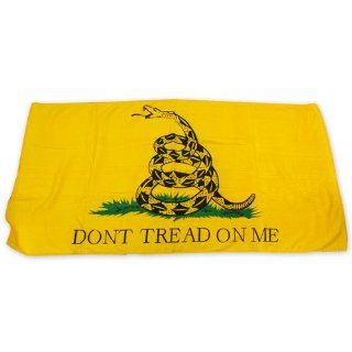 Yellow Gadsden Flag Beach Towel Don't Tread On Me   Dont Tread On Me Golf Towel