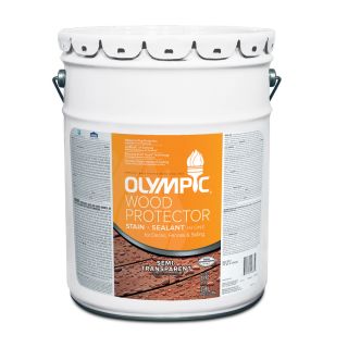 Olympic 5  Gallon(S) Multiple Semi Transparent Exterior Stain
