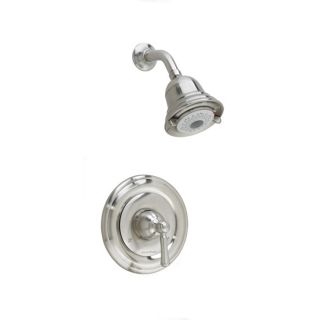 American Standard Portsmouth Satin Nickel 1 Handle Shower Faucet Trim Kit with Multi Function Showerhead