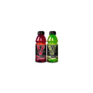Extreme Vuel, Black Cherry RTD   Contains Caffiene, MSM, Glucosamine and Electrolytes   20 ounce bottles/24 count case  Energy Drinks  Grocery & Gourmet Food