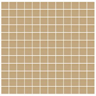 American Olean 12 Pack Unglazed Cappuccino Thru Body Porcelain Mosaic Square Floor Tile (Common 12 in x 24 in; Actual 11.93 in x 23.93 in)