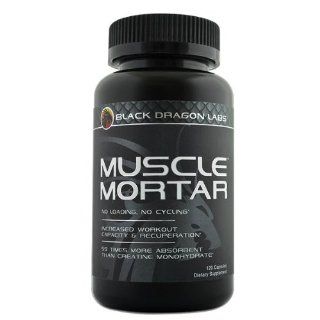 Muscle Mortar Black Dragon Labs Has the Latest and Greatest Creatine in Muscle MortarTM. Muscle MortarTM Contains 100% Stable Creatine Hcl. Looking to Optimize Your Workouts and Accelerate Gains? Look No Further. Health & Personal Care