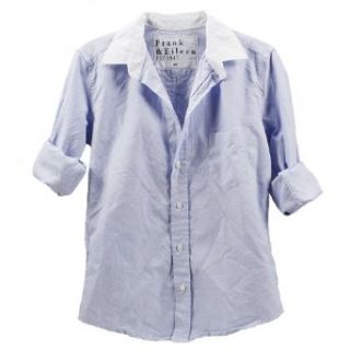 Frank & Eileen Women's Long Sleeve Button Down Shirt in Light Blue (XXS)