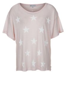 Wildfox   STARSHINE   Print T shirt   pink