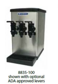 Bloomfield Low Profile Iced Tea Dispenser   Three Valve