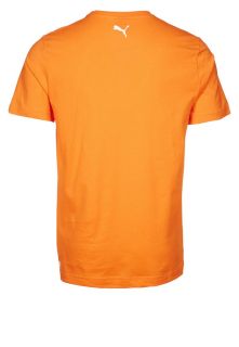 Puma LARGE NO 1   Print T shirt   orange