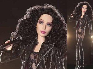 80's Cher Bob Mackie Doll   If I Could Turn Back Time Music Video Outfit 