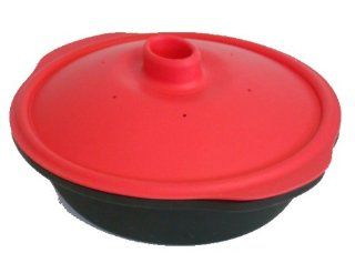 WellBake Silicone Steamer / Oven Casserole Dish with Ventilated Lid. Heavy Duty Silicone Bakeware + 10 Year Guarantee Kitchen & Dining