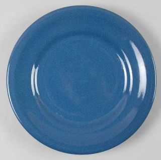 Pier 1 Alpine Blue Luncheon Plate, Fine China Dinnerware   Dark Blue Solid,Irons