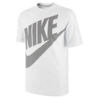 Nike Oversized Futura Mens T Shirt   White