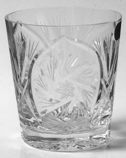 American Cut Eleanor Double Old Fashioned   Cut Pinwhell And Fan,Stem 326
