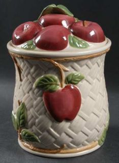Franciscan Apple (China, Apple Backstamp) Cookie Jar and Lid, Fine China Dinnerw
