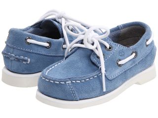 Timberland Kids Peaks Island 2 Eye Boat Shoe Girls Shoes (Blue)