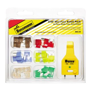 Cooper Bussmann 43 Pack 30 Amp Fast Acting Auto Fuse