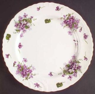 Hammersley Victorian Violets Dinner Plate, Fine China Dinnerware   Bunches Of Vi