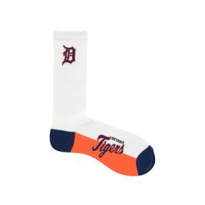 Detroit Tigers For Bare Feet Crew White 506 Sock