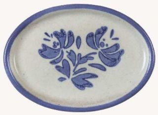 Pfaltzgraff Yorktowne (Usa) Magnet, Fine China Dinnerware   Blue Floral,Smooth,B