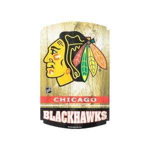 Chicago Blackhawks Wincraft 11x17 Wood Sign
