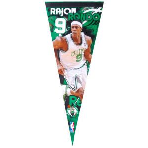 Boston Celtics Rajon Rondo Wincraft 12x30 Premium Player Pennant