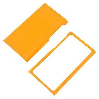 Orange Rubberized Protector Case for Apple iPod nano (7th gen) Cell Phones & Accessories