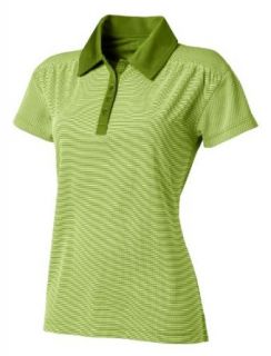 Fila Golf Sussex Textured Stripe Polo, Pine, X Small  Golf Shirts  Clothing