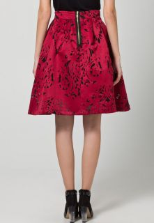 Zalando Collection REGINA   Pleated skirt   red