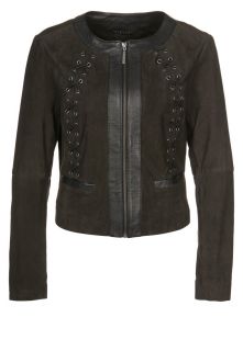 Sisley   Leather jacket   brown
