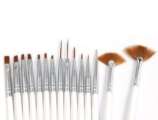 15PC nail art design painting pen brush set  Nail Art Equipment  Beauty