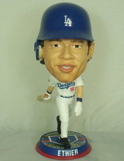 MLB Los Angeles Dodgers Ethier A. #16 Home 2010 Big Head Bobble  Sports Fan Bobble Head Toy Figures  Sports & Outdoors