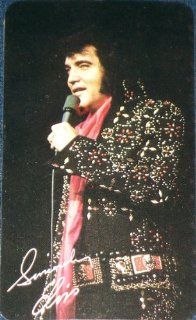 1977 Signed Elvis Presley Pocket Calendar  Other Products  