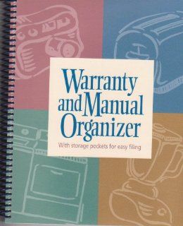 Warranty and Manual Organizer  