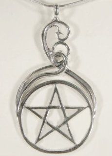 Pentacle of the Wind, Beautifully Done in Sterling SilverWhy Be Ordinary? The Silver Dragon Jewelry
