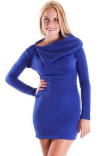 Clothes Effect Ladies Asymmetrical Rib Sweater Dress