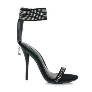 4.5 Inch Women's Sexy Evening Shoe High Heel Single Sole With Rhinestone Ankle C Pumps Shoes Shoes
