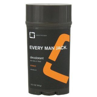 Every Man Jack   Every Man Jack Deodorant Citrus Scrub, 1 stick Health & Personal Care