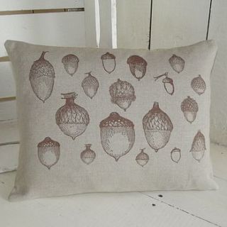 ' acorn ' cushion vintage style by rustic country crafts